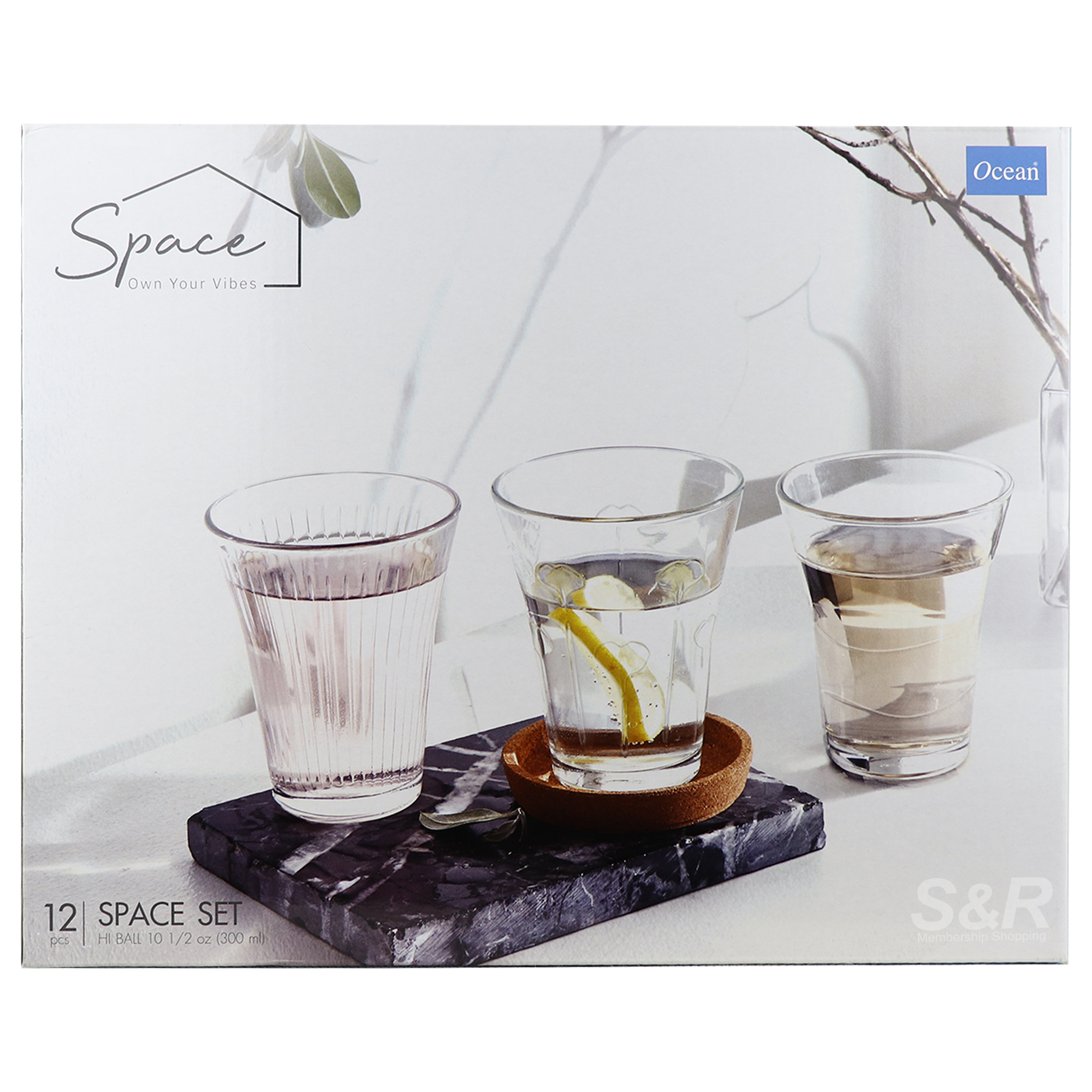 Ocean Hi Ball Drinkware 12x300mL Ocean Hi Ball Drinkware 12x300mL